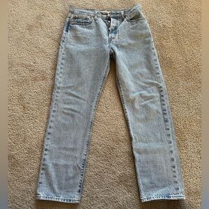 Levi Wedgie Straight Jean, Size 29
